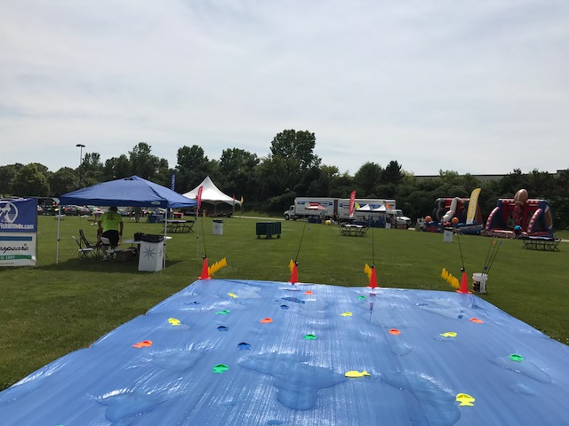 Photo of Backyard Bass casting tarp