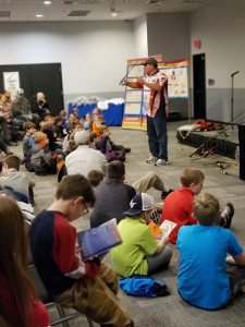 Captain Greg at Wisconsin Fishing Expo